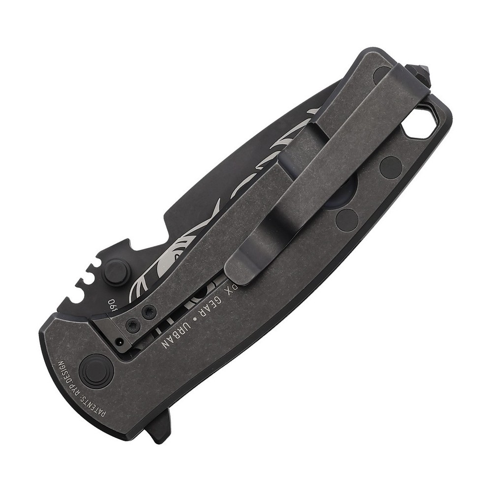 DPx Gear HEST Urban Framelock Raven