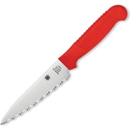 Spyderco Paring Knife Spyderedge Red
