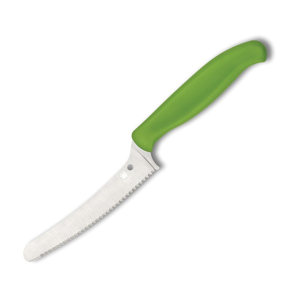 Spyderco Z-Cut Kitchen Knife Green
