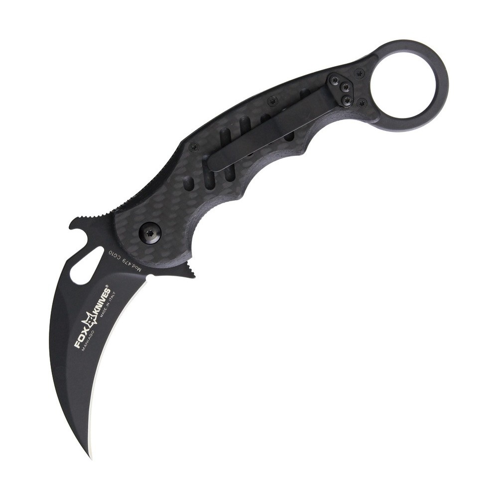 FOX Karambit Linerlock CF/G10