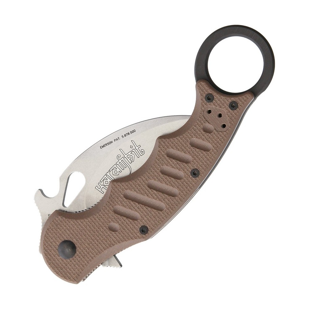 FOX Karambit Dark Earth G-10 Stone