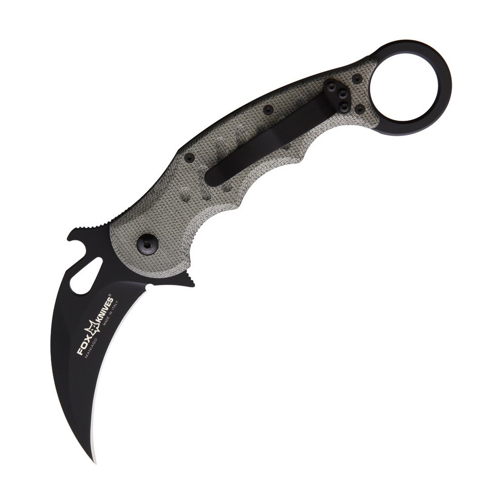 FOX Karambit Linerlock Green