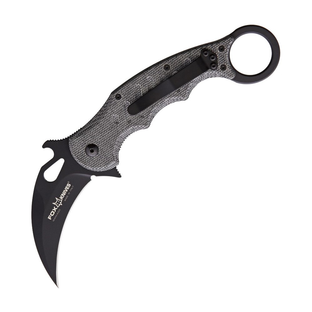 FOX Karambit Linerlock Black