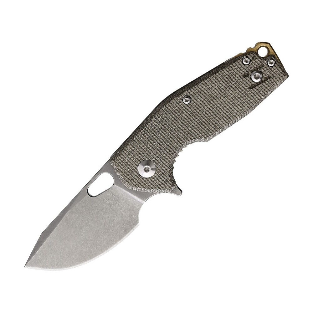 FOX Suru Linerlock OD Micarta
