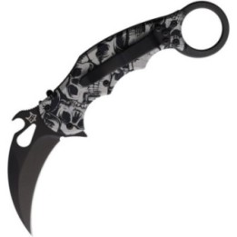 FOX Karambit Linerlock Skull