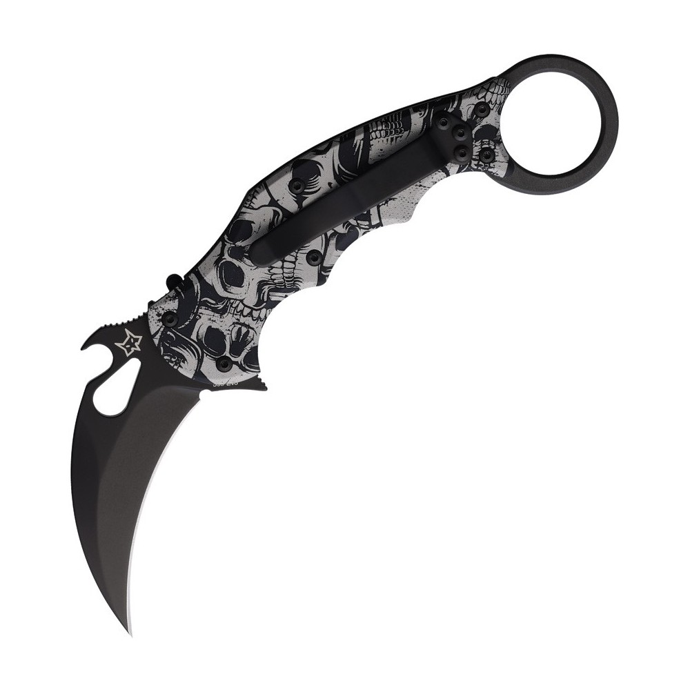 FOX Karambit Linerlock Skull