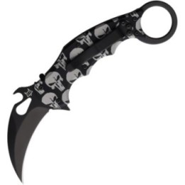 FOX Karambit Linerlock Skull