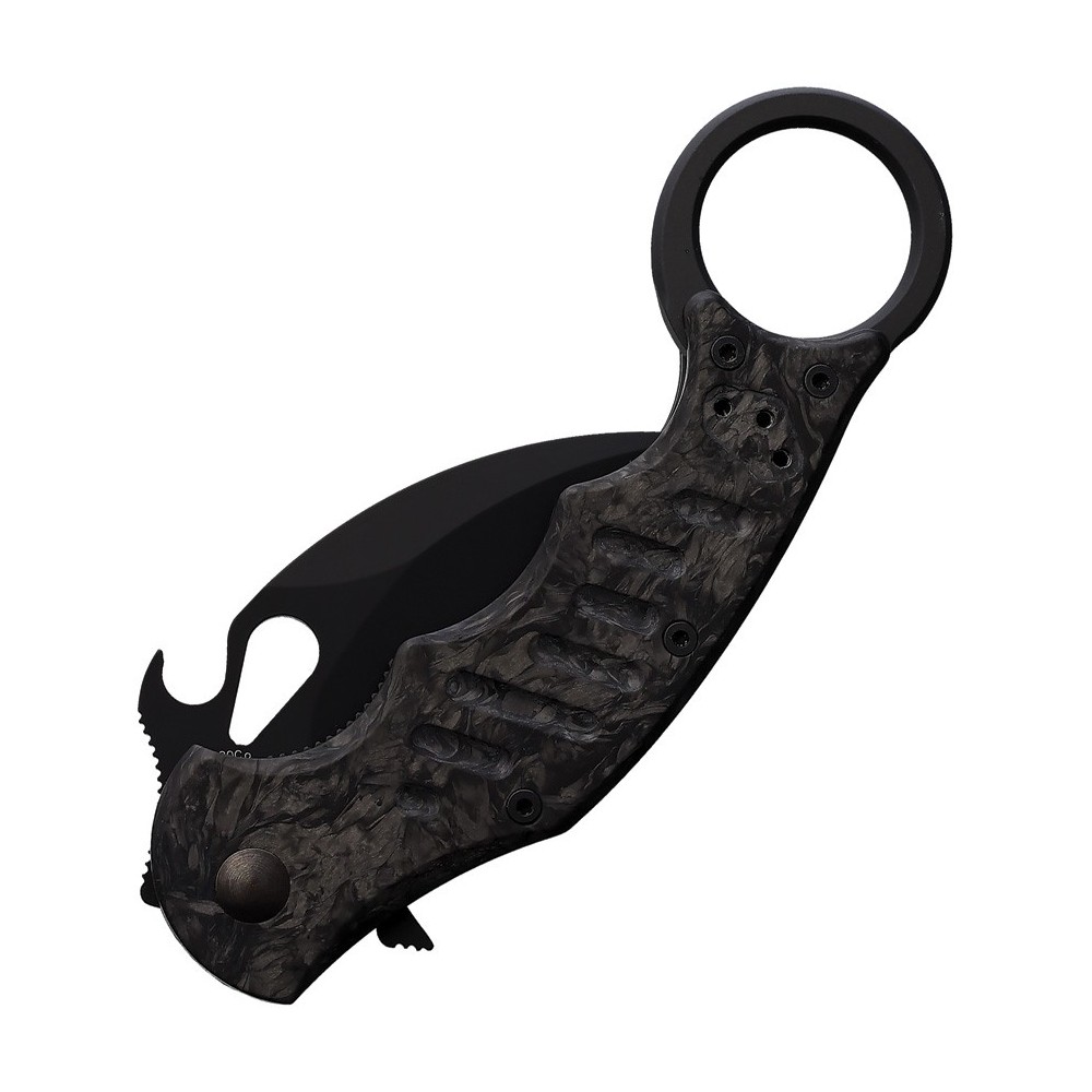 FOX Karambit Linerlock Fat CF
