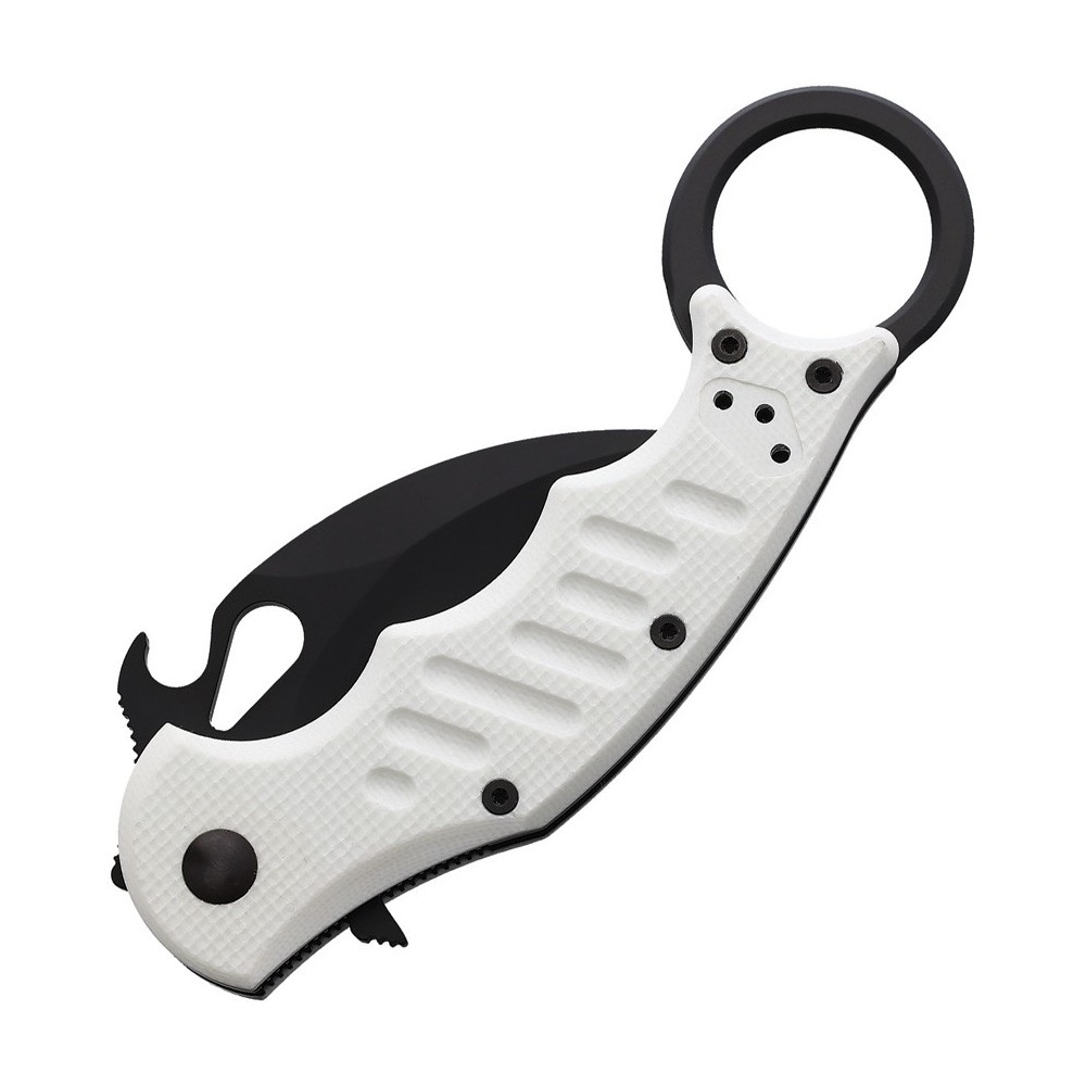 FOX Karambit Linerlock White G10
