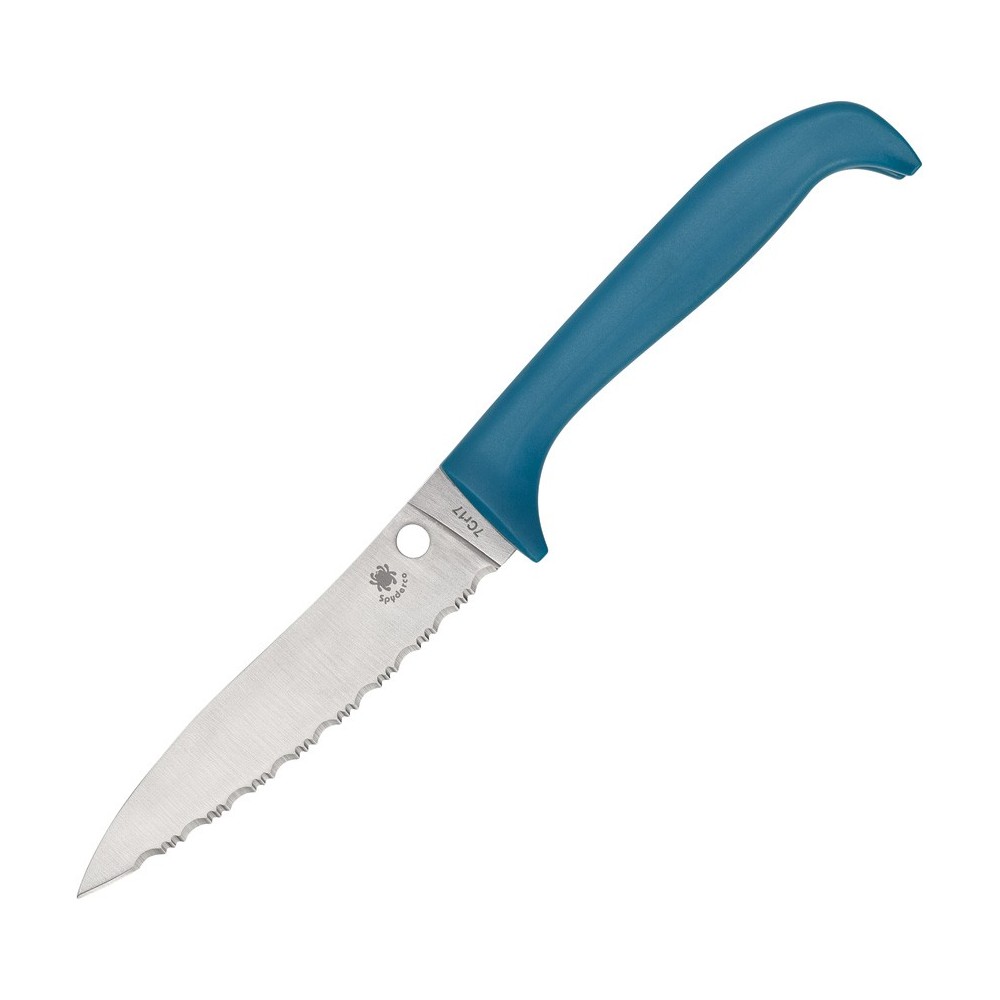 Spyderco Counter Puppy Blue Serrated