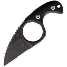 Fred Perrin Shorty Neck Knife Black