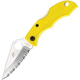 Spyderco Ladybug 3 Lockback Salt Serr