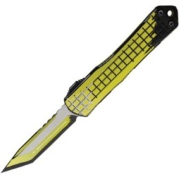 Heretic Knives Auto Manticore S OTF Yellow