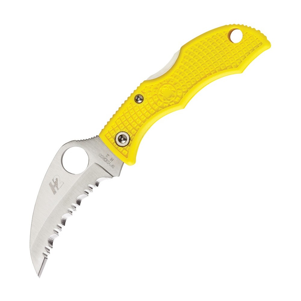 Spyderco Ladybug 3 Lockback Salt Serr