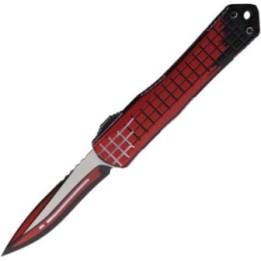 Heretic Knives Auto Manticore S OTF Red