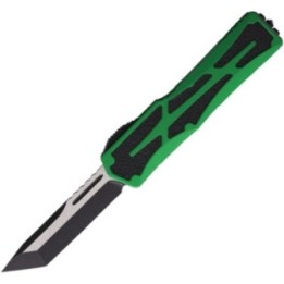 Heretic Knives Auto Colossus OTF Tanto Grn