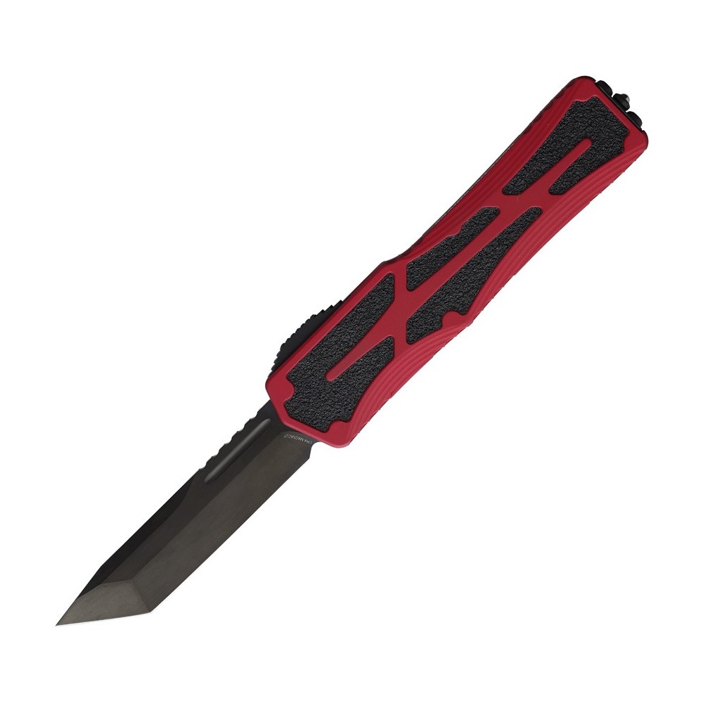 Heretic Knives Auto Colossus OTF Tanto Red