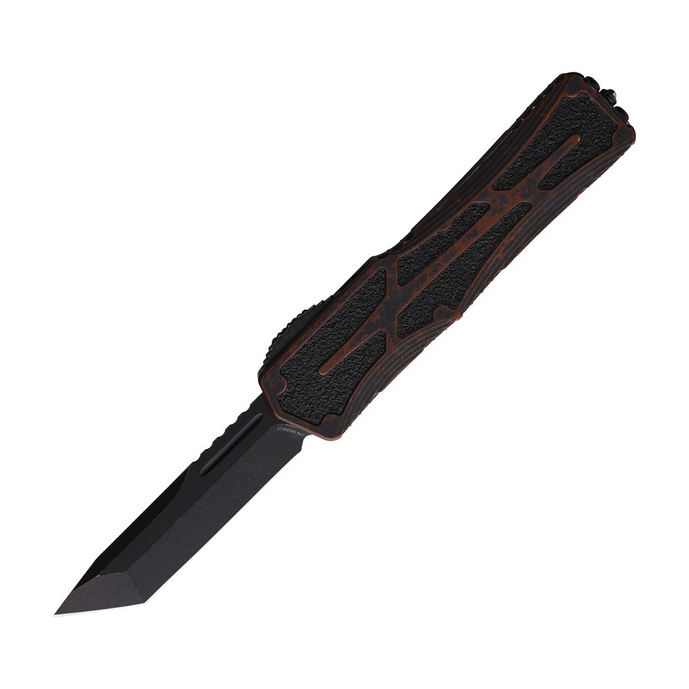 Heretic Knives Auto Colossus OTF Tanto Black