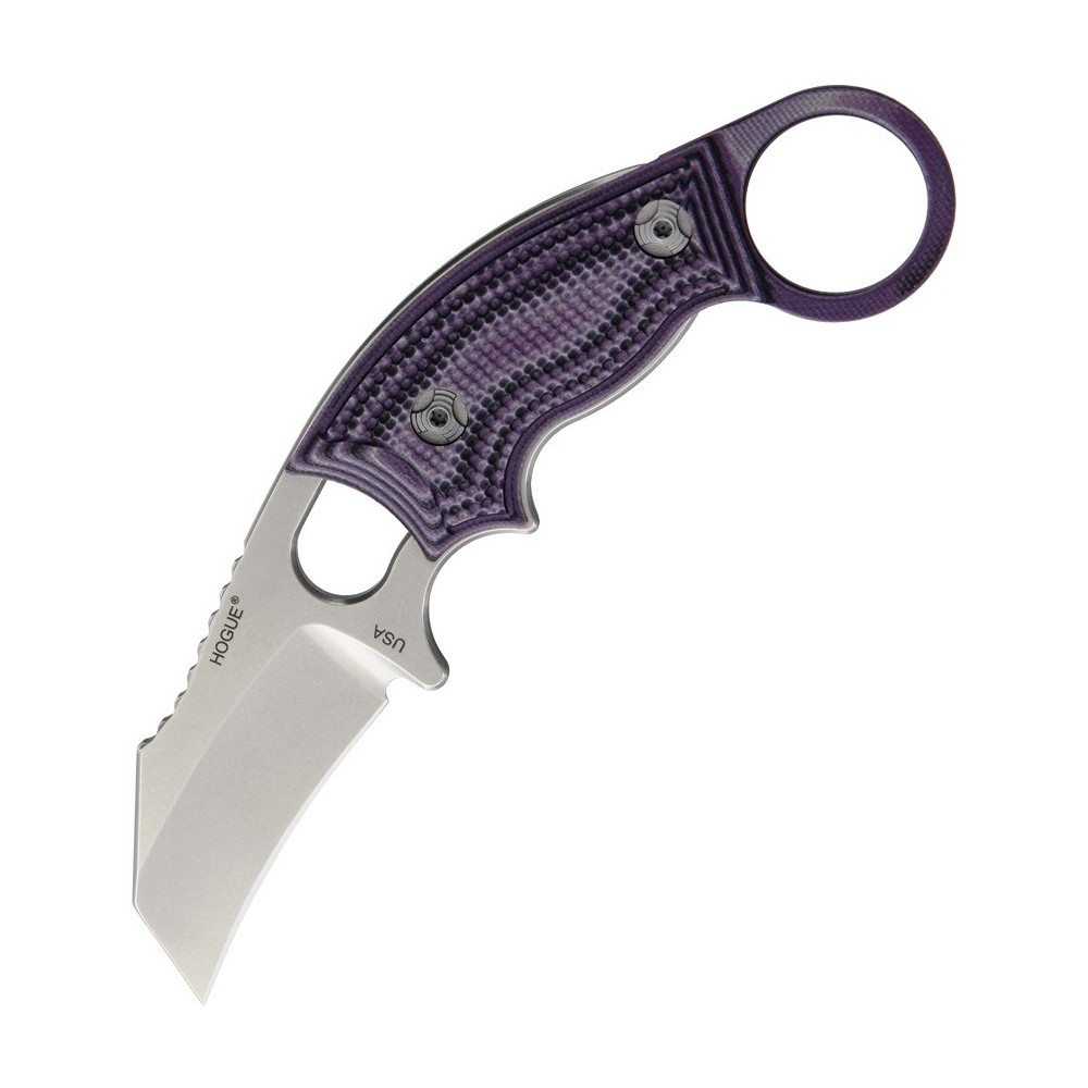 Hogue Ex-F03 Fixed Blade Hawkbill Bk