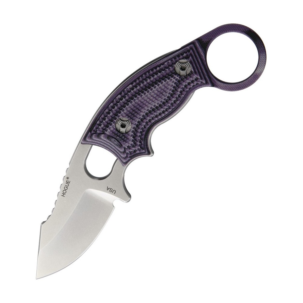 Hogue Ex-F03 Fixed Blade Clip Purple