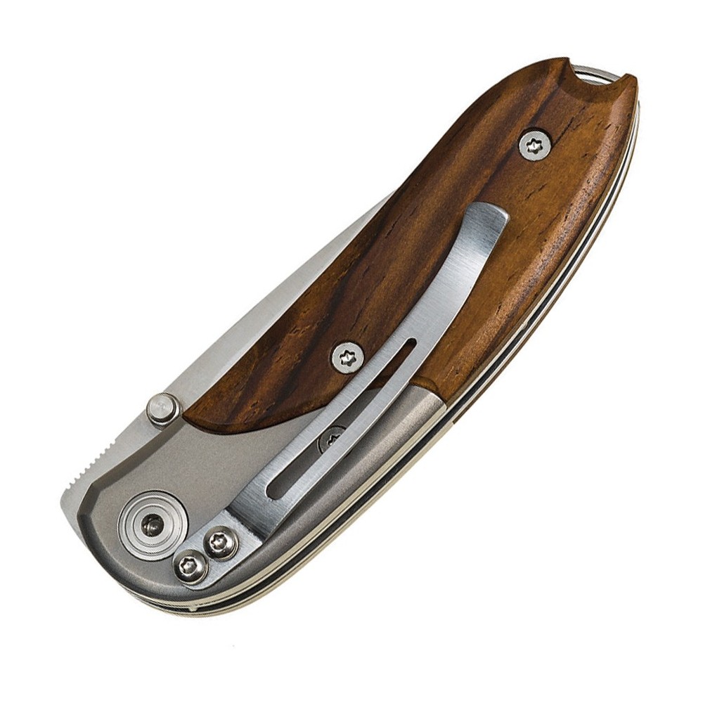 LionSTEEL Mini Linerlock Santos Wood