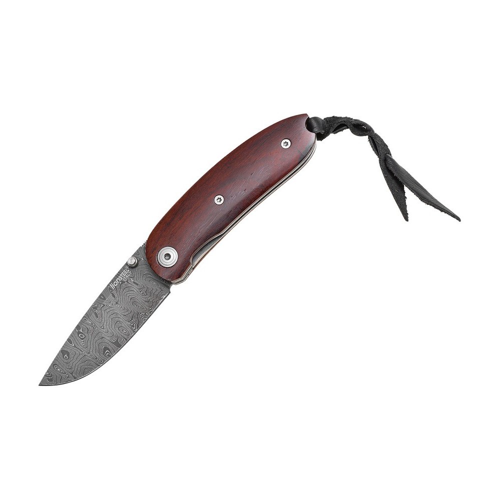 LionSTEEL Mini Damascus Linerlock