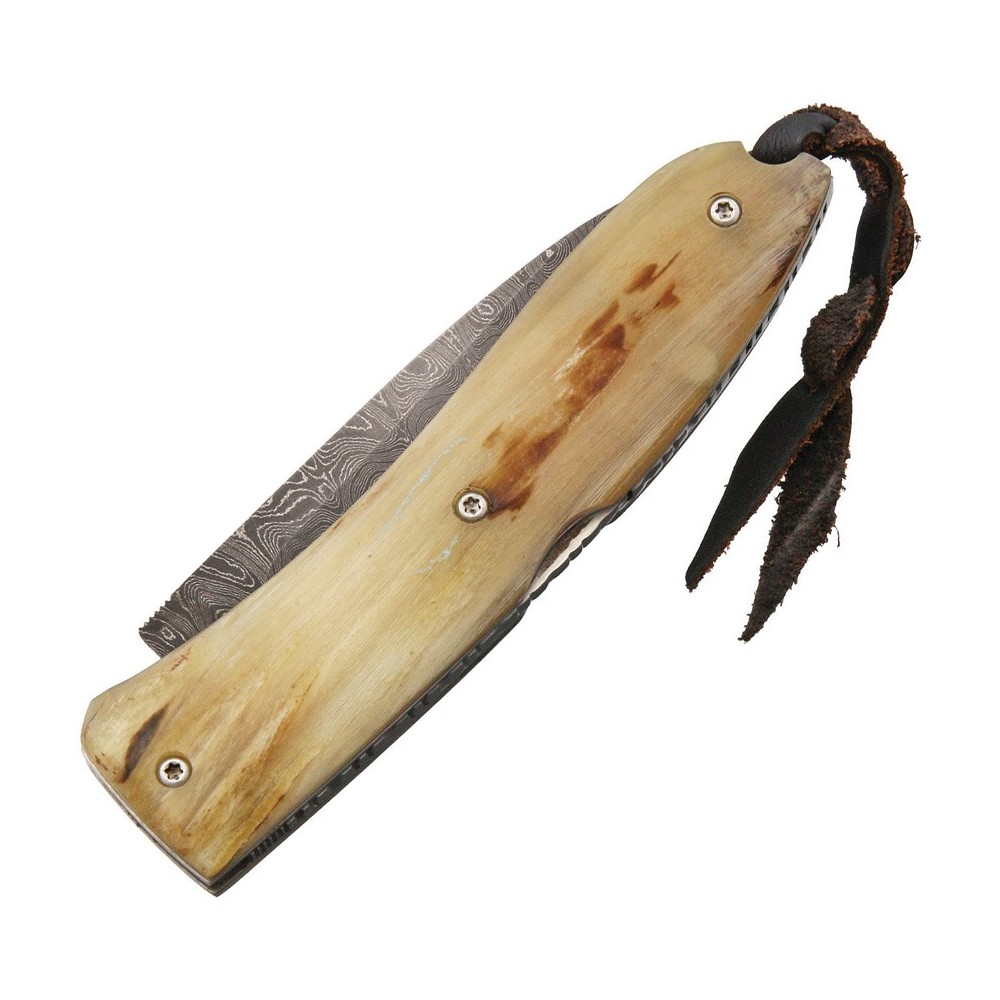 LionSTEEL Opera Damascus Rams Horn