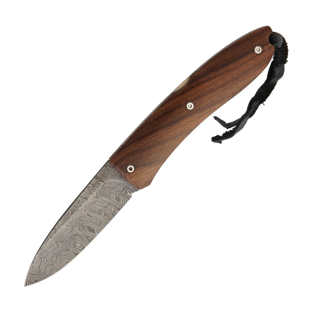 LionSTEEL Opera Damascus Santos Wood