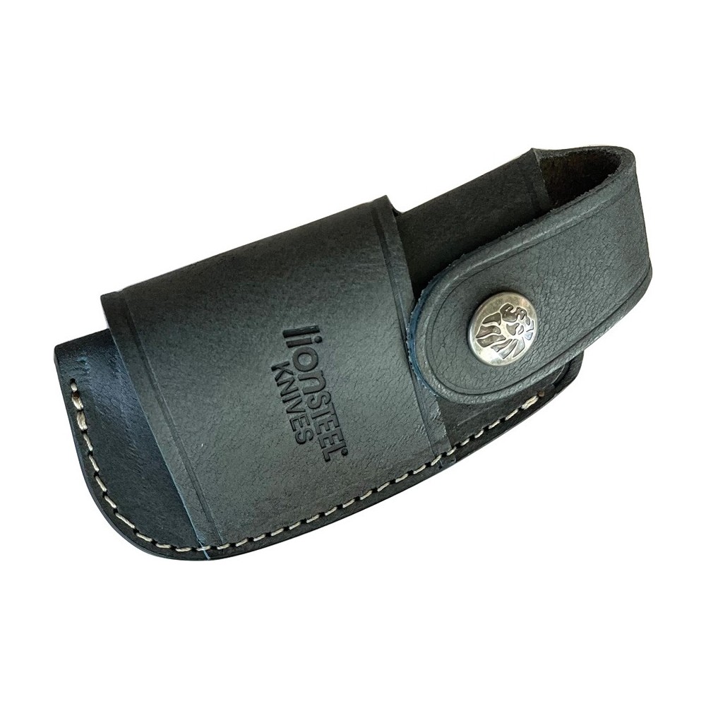 LionSTEEL Leather Sheath Blue