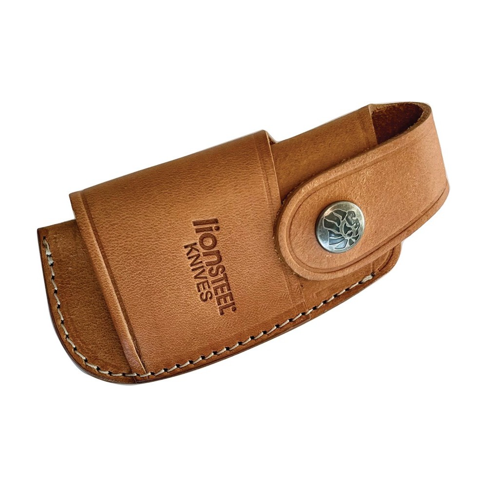 LionSTEEL Leather Sheath Sand