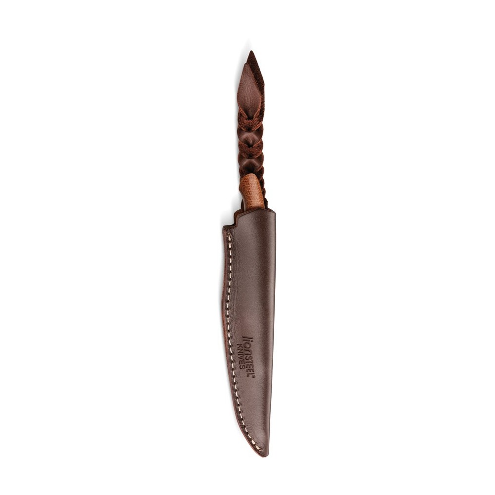 LionSTEEL AGO Fixed Blade Natural Mic