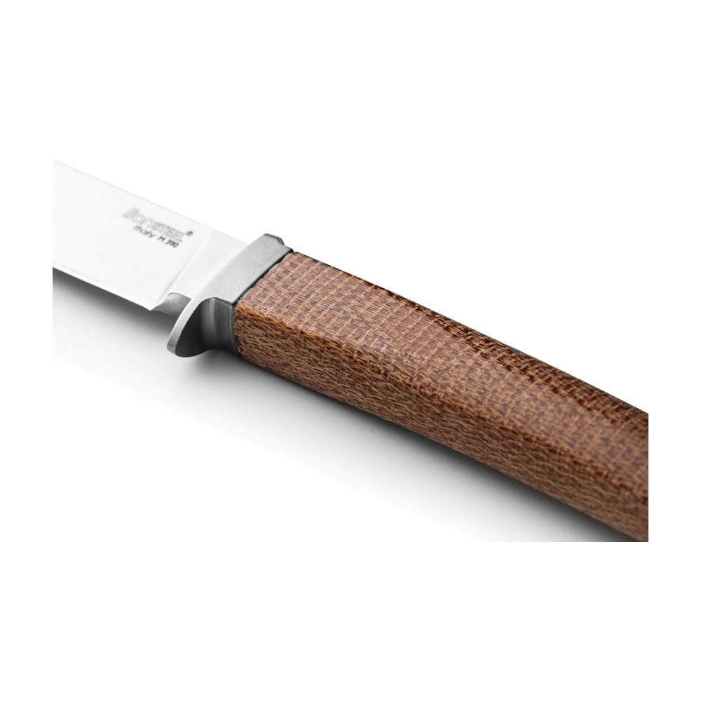 LionSTEEL AGO Fixed Blade Natural Mic