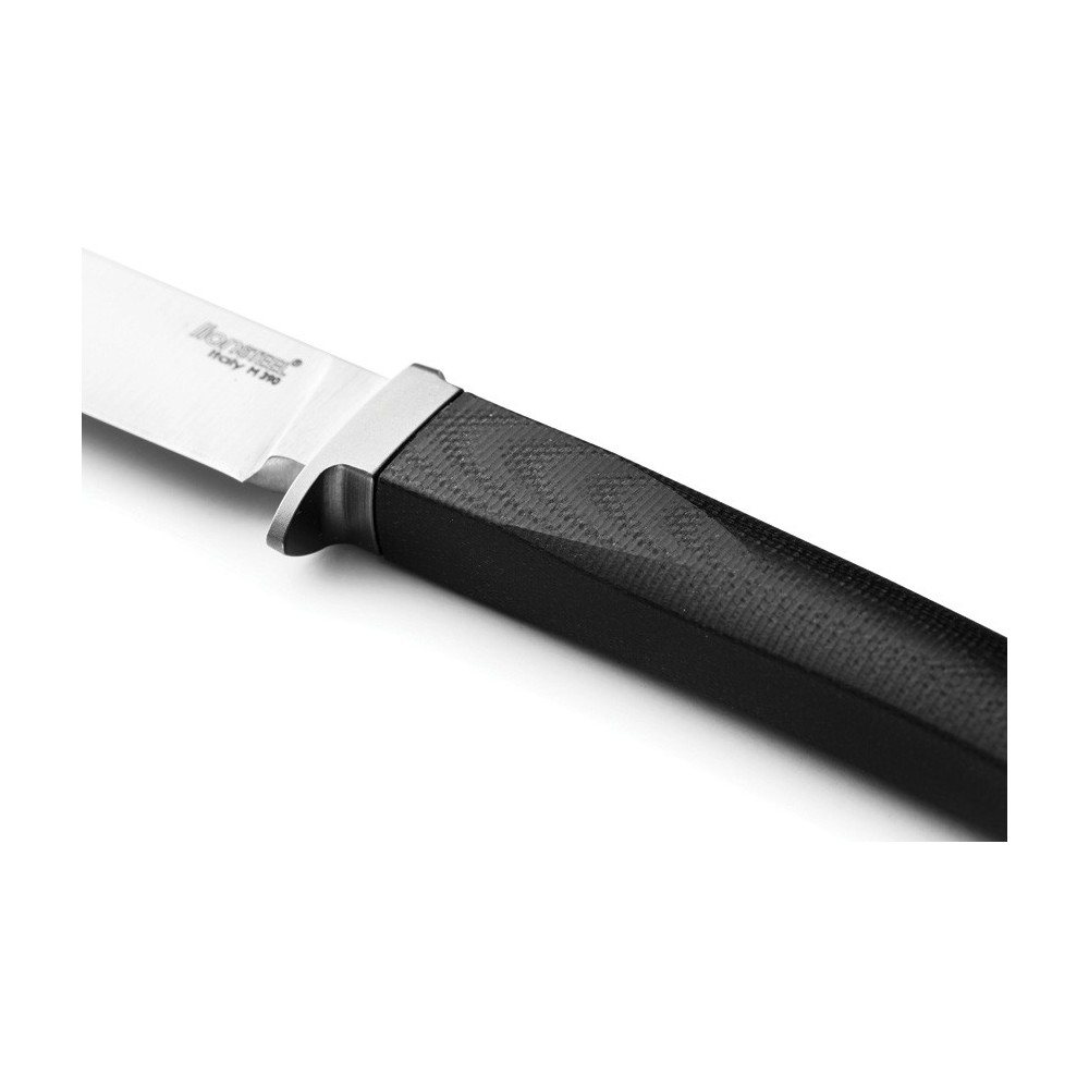 LionSTEEL AGO Fixed Blade Black G10