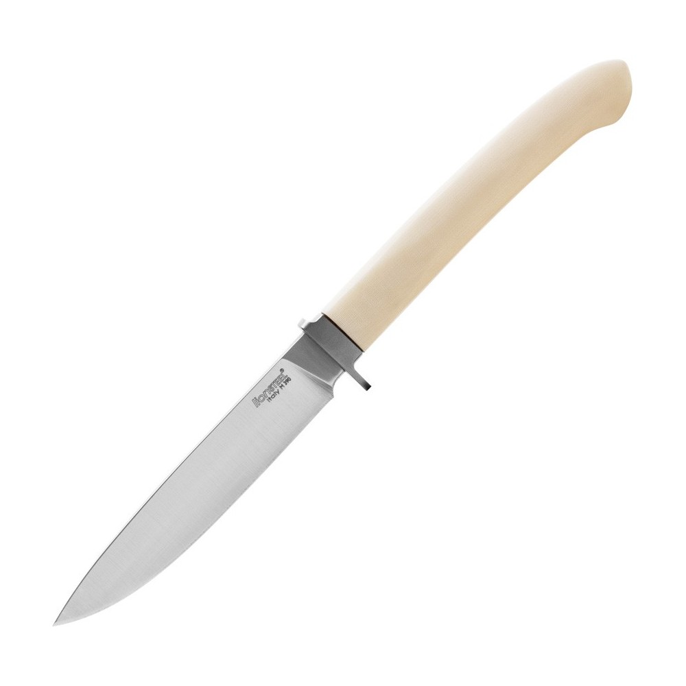 LionSTEEL AGO Fixed Blade White Micarta