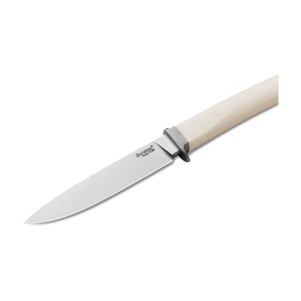 LionSTEEL AGO Fixed Blade White Micarta