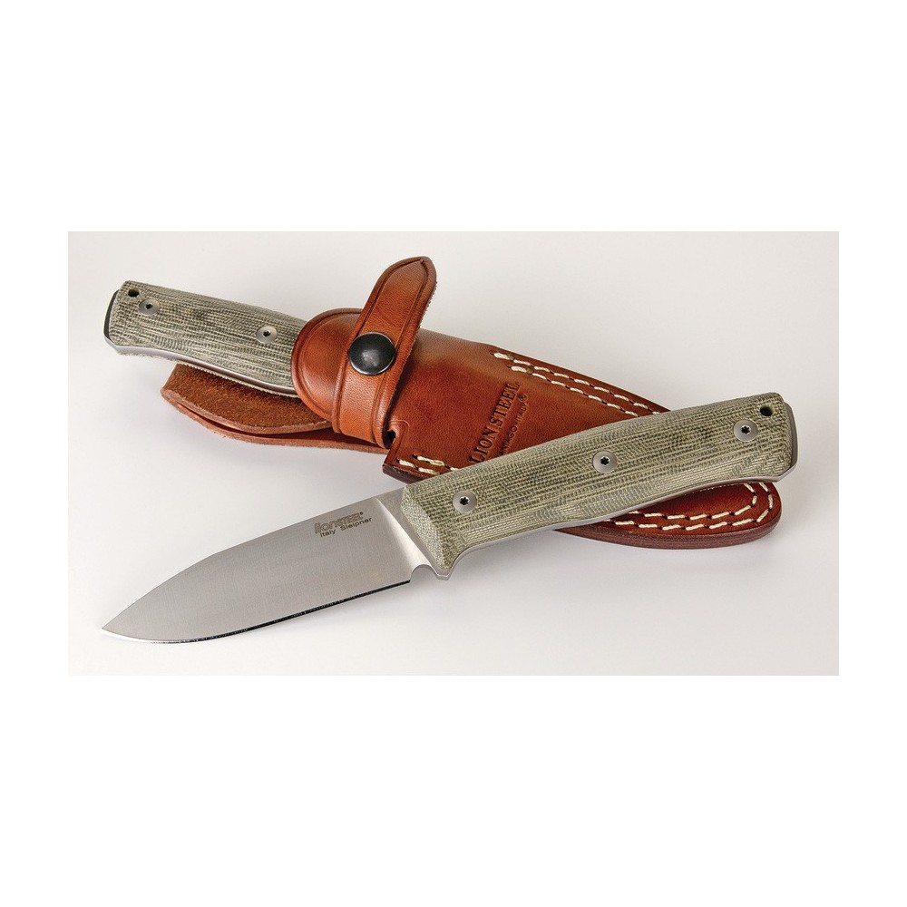 LionSTEEL B35 Fixed Blade Micarta