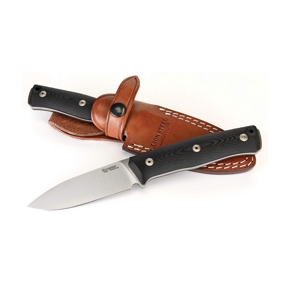 LionSTEEL B35 Fixed Blade Black G10