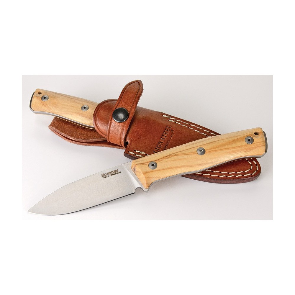 LionSTEEL B35 Fixed Blade Olive