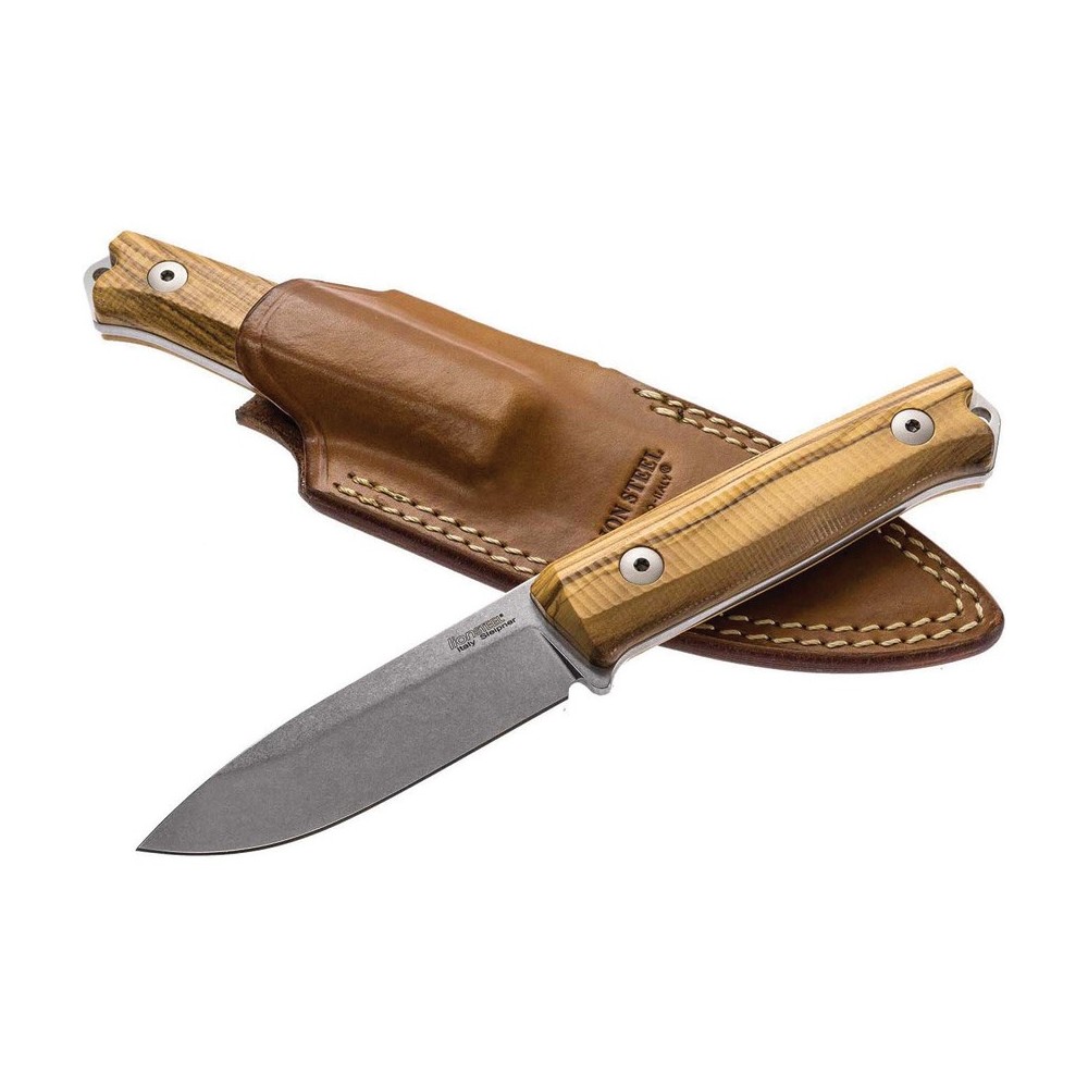 LionSTEEL Bushcraft B40 Olive Wood