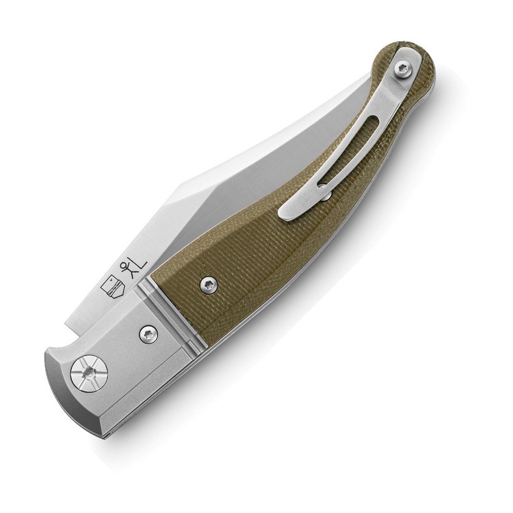 LionSTEEL Gitano Slip Joint Green