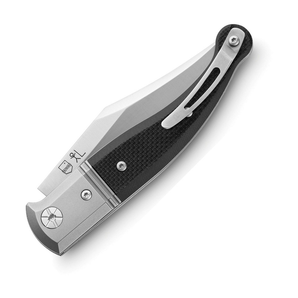 LionSTEEL Gitano Slip Joint Black G10