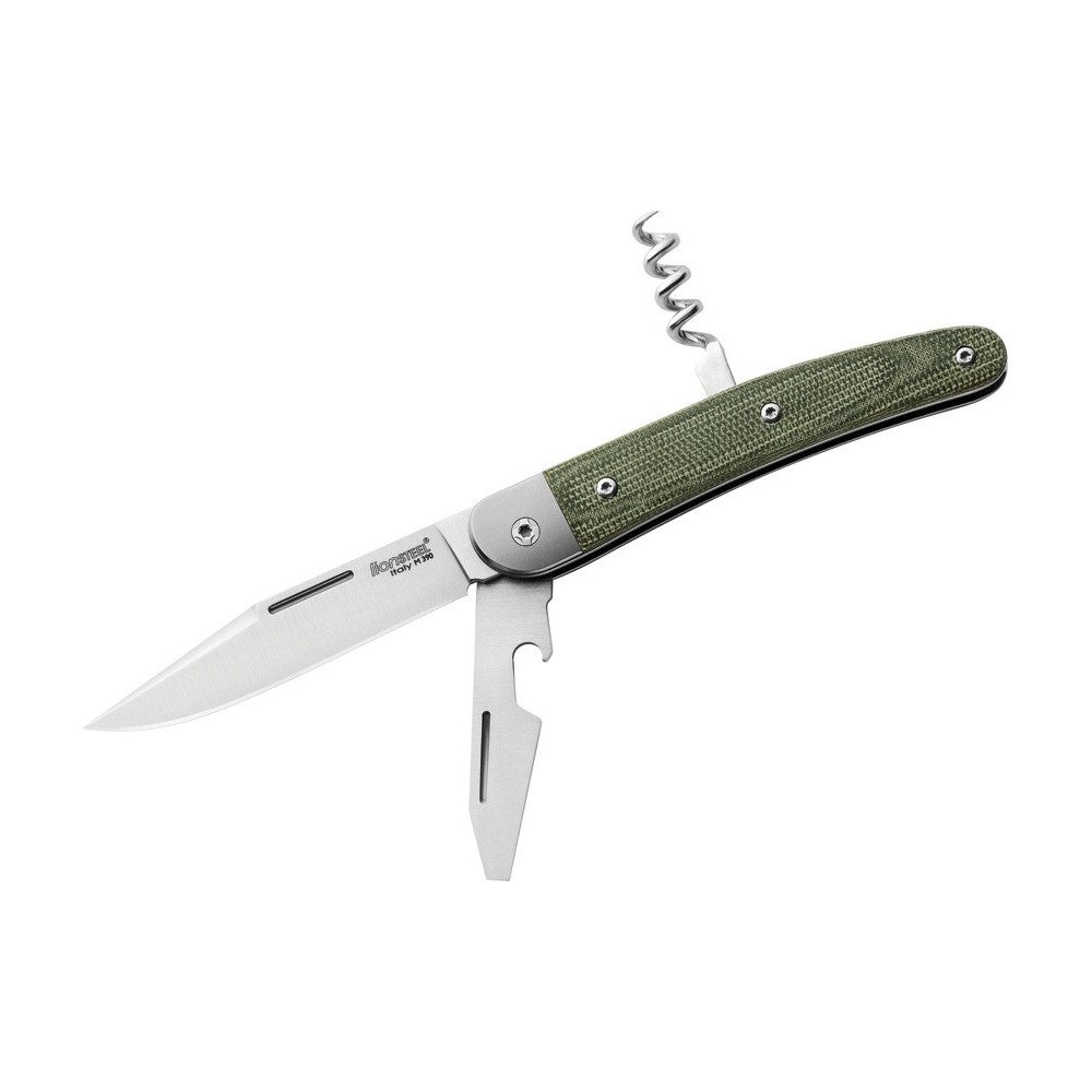 LionSTEEL Jack Folder Green Micarta