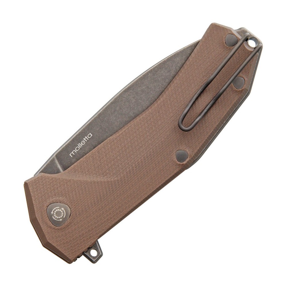 LionSTEEL KUR Linerlock Br Stonewash