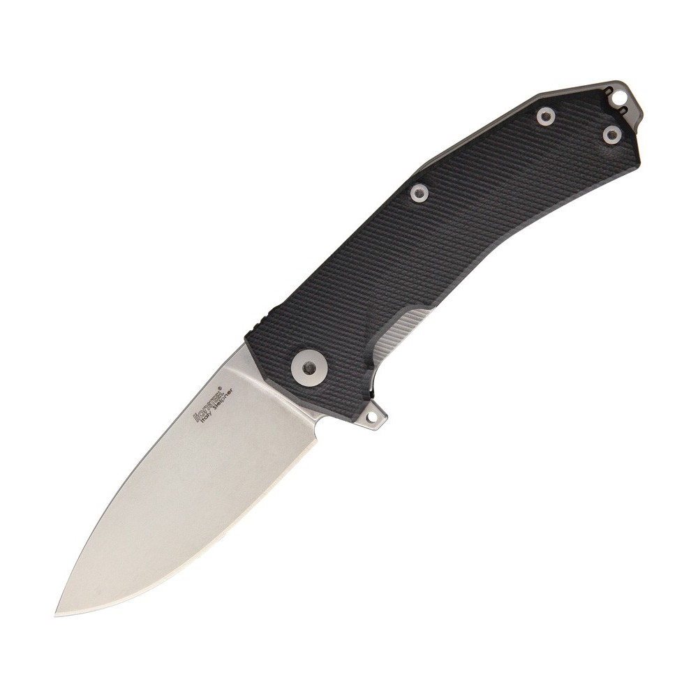 LionSTEEL KUR Linerlock Black