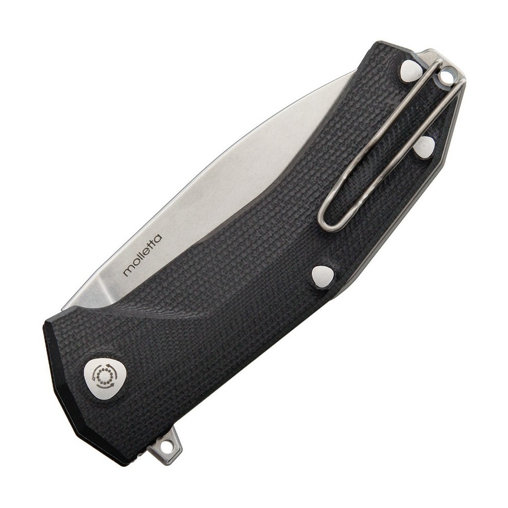 LionSTEEL KUR Linerlock Black