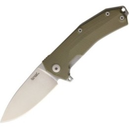 LionSTEEL KUR Linerlock Green