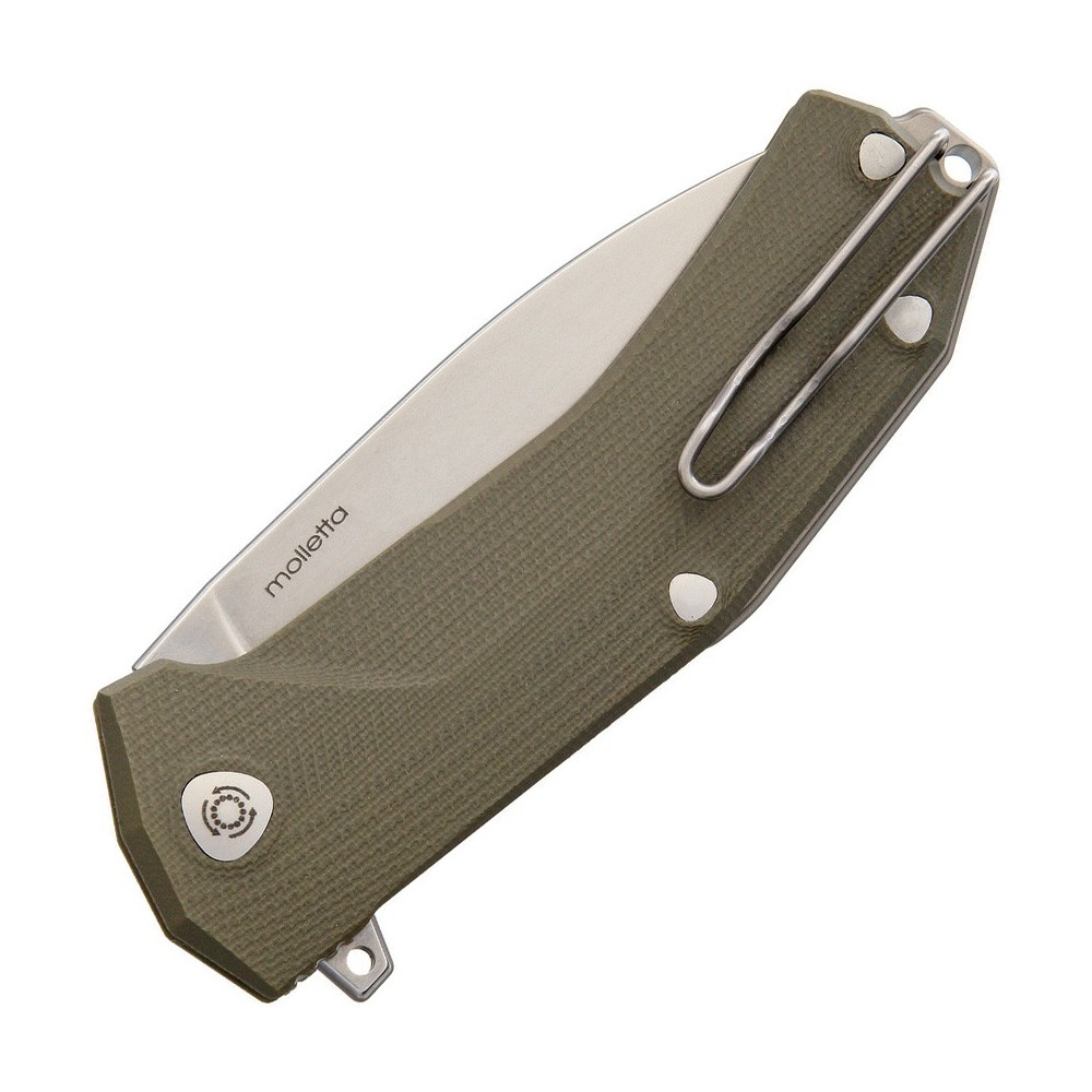 LionSTEEL KUR Linerlock Green