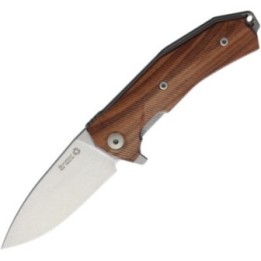 LionSTEEL KUR Linerlock Santos Wood
