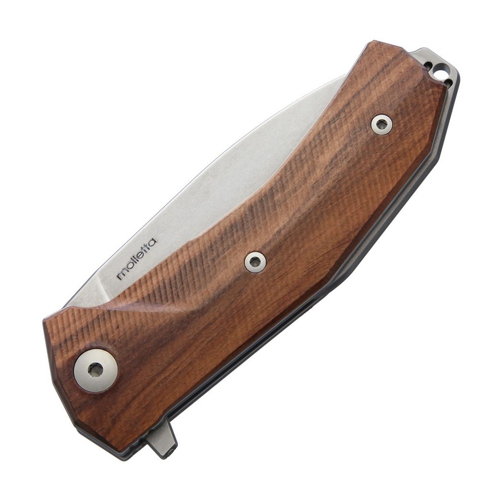 LionSTEEL KUR Linerlock Santos Wood