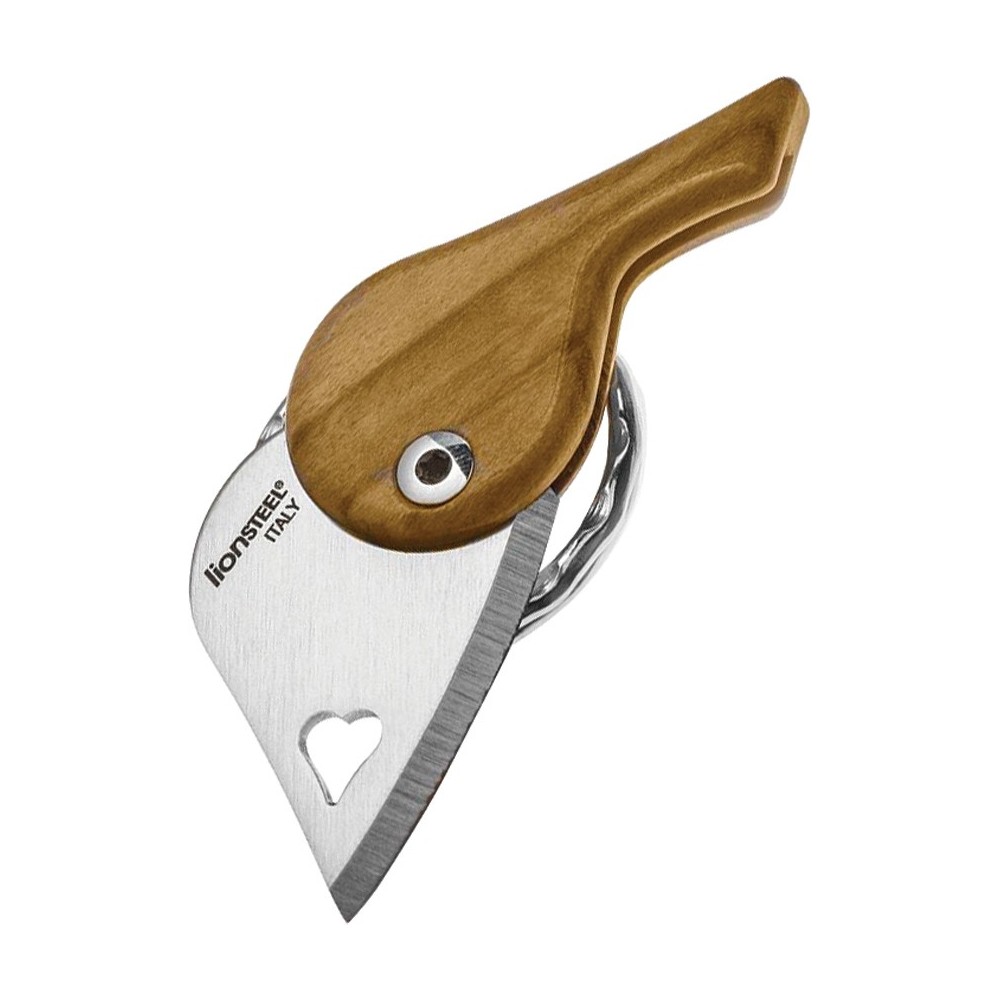 LionSTEEL LionBeat Heart Olive Wood
